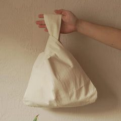 Hope Koleksiyon-Düğüm Çanta / Knot Bag Beyaz